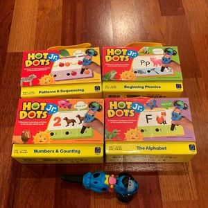 Hot dots jr Pre-k learning activities